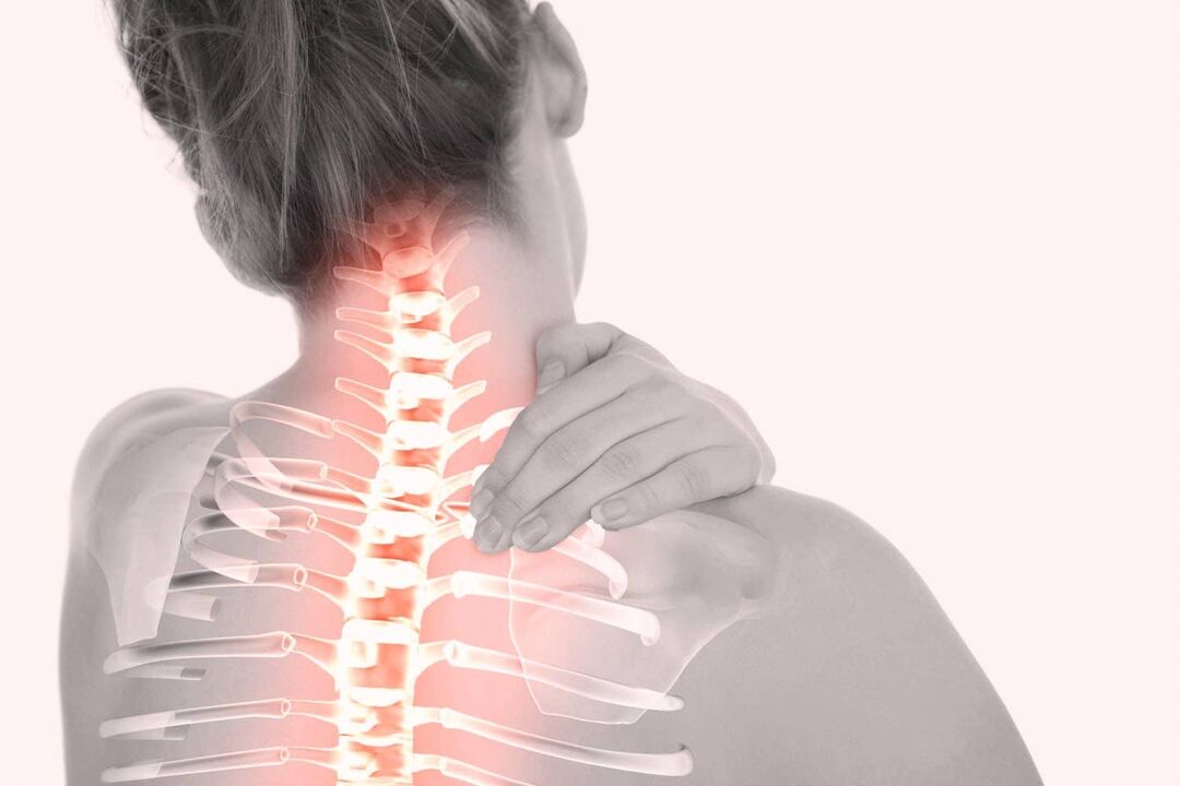 bolečine v vratni hrbtenici zaradi osteohondroze